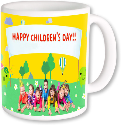 

PhotogiftsIndia Happy Childrens Day 015 Ceramic Mug(325 ml), Multicolor