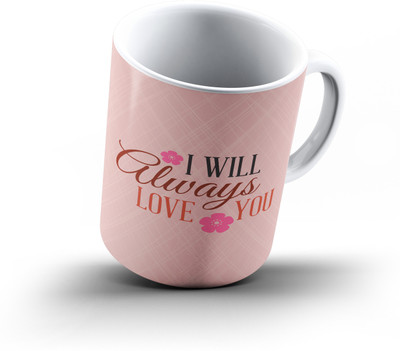 Ucard Valentines Day Love683 Bone China, Ceramic, Porcelain Mug(325 ml)