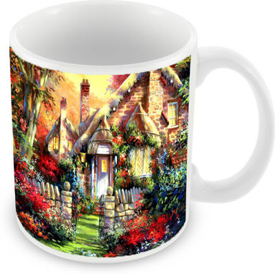 

Sleep Nature's SN-MG-396 Ceramic Mug(350 ml), Multicolor
