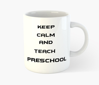 

Deeher Gifts Happy Teachers Day - design 4 Ceramic Mug(350 ml), Multicolor