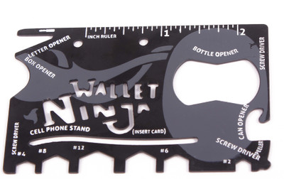 

Veevi Credit Card Shape 18 Multi-utility Knife(Multicolor)