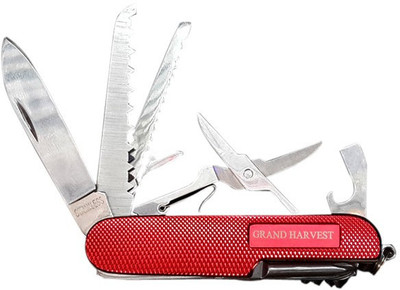 

Rudham Grand Harvest Tool Kit 11 Multi-utility Knife(Red)