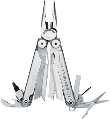 

Leatherman Wave Multi Utility Plier(17 Tools, Silver)