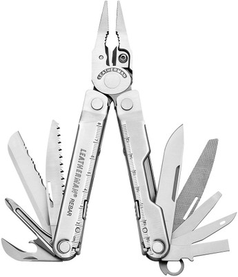 

Leatherman Rebar Multi Utility Plier(17 Tools, Silver)