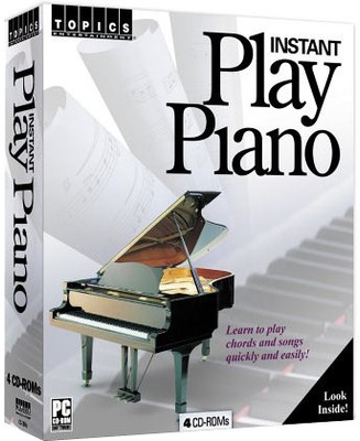Topics Entertainment Instant Play Piano(4 CD-ROMs)