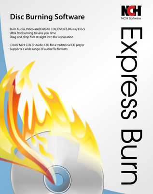 NCH Express Burn CD DVD Blu Ray Software Professional(1 CD)