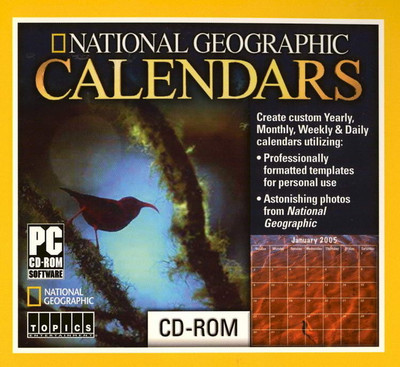 Topics Entertainment National Geographic Calendars(1 CD-ROM)