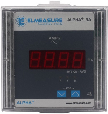 

Elmeasure 3 Phase ALPHA+3A Amp Meter Digital Multimeter(Grey 8000 Counts)