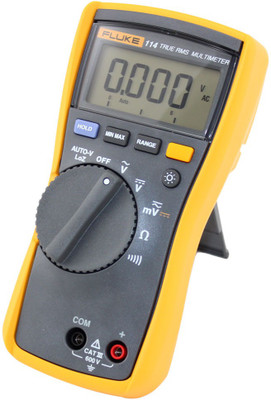

Fluke 114 Digital Multimeter(Yellow, Black 6000 Counts)