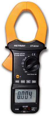 

METRAVI 8250 AC/DC CLAMP METER Digital Multimeter(Black 4000 Counts)