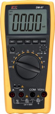 HTC DM97 Digital Multimeter(Yellow 4000 Counts)