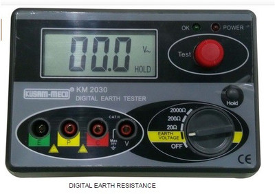 Kusam-meco KM 2030 Earth tester Digital Multimeter(4000 Counts)