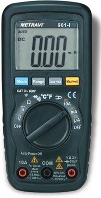 

Metravi MO-901-I Digital Multimeter(Black 2000 Counts)