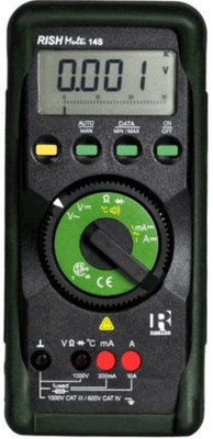

RISHABH RISHABH 14S Digital Multimeter(Black 3200 Counts)