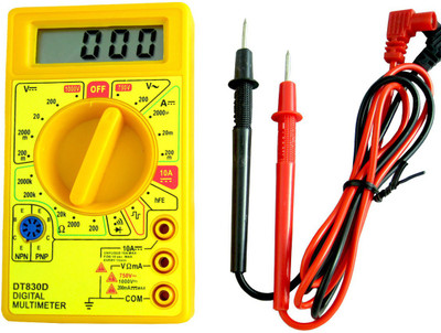 HAWK HT1314 Digital Multimeter(Yellow 2000 Counts)