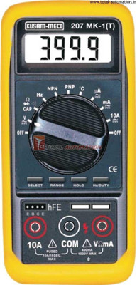

Kusam-meco km-207-mk-1t Digital Multimeter(Yellow, Black 6000 Counts)