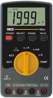 Meco 9a06 Digital Multimeter(Grey 2000 Counts)
