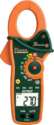 

Extech EX810 Clamp Meter Digital Multimeter(Orange, Black 4000 Counts)