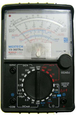 Mextech YX360TR Analog Multimeter(2000 Counts)