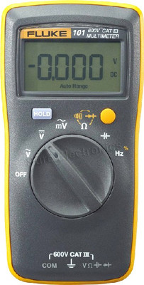 

Fluke 101 Digital Multimeter(Yellow 6000 Counts)
