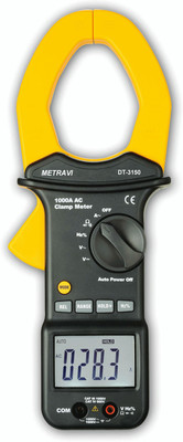 

Metravi DT3150 Digital Multimeter(Yellow, Black 4000 Counts)