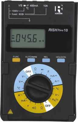 RISHABH MAX 10 Digital Multimeter(Black 4000 Counts)