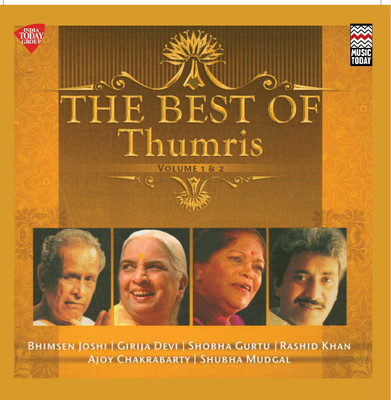 

THE BEST OF THUMRIS - VOL.1 & 2 Audio CD Standard Edition(Hindi - Shubha Mudgal,Girija Devi & others)