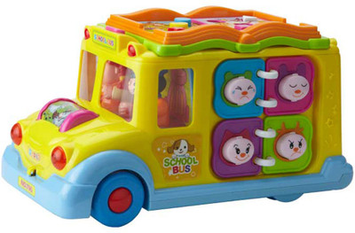 MeeMee Intelligent School Bus(Multicolor)
