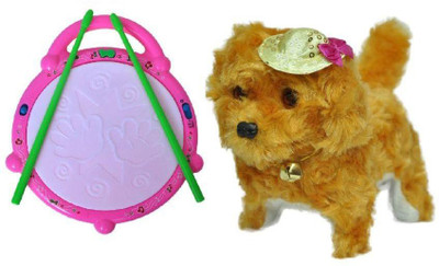 

Shop & Shoppee Combo of Flash Drum & Musical Puppy Dog(Multicolor)