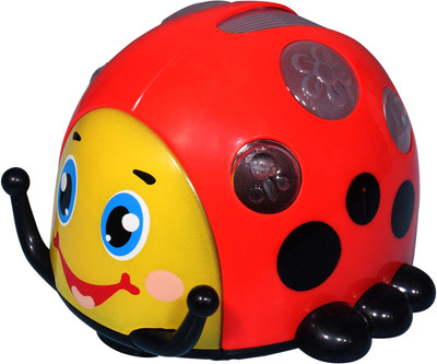

Mitashi Skykidz Rollover Beetle Musical Toy(Red)