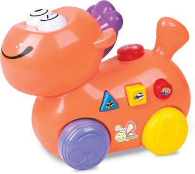 

Mitashi SkyKidz Happy Go Lucky Pet Musical Toy-Horse(Orange)