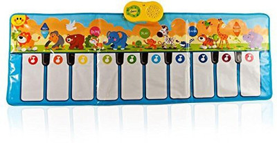 

Dimple Animal Carnival Piano Play Mat(White, Blue)