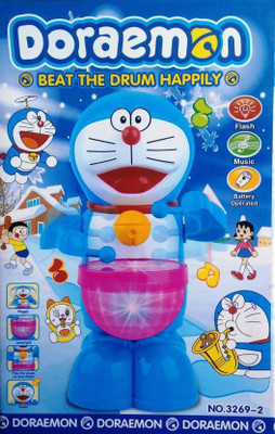 

AM Enterprises Drummer Doreamon-Beat the Musical Drum with Lighting Effects(Multicolor)