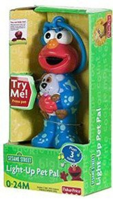 

Fisher-Price Sesame Street Elmo Light Up Musical Pet Pal(Multicolor)