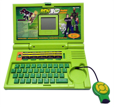 

OM Ben10 English Learner Kids Laptop(Green)