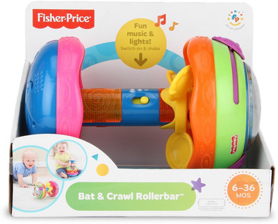 

Fisher-Price Bat & Crawl Rollerbar(Multicolor)