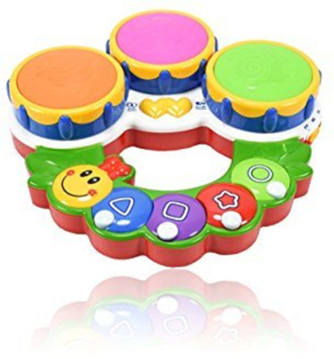 

AR Enterprises Multicolor Caterpillar Drum for kids(Multicolor)