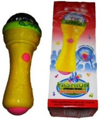 

Sreshta Battery Operated 3D Lights Handheld Mike Musical Toy(Multi color)(Multicolor)