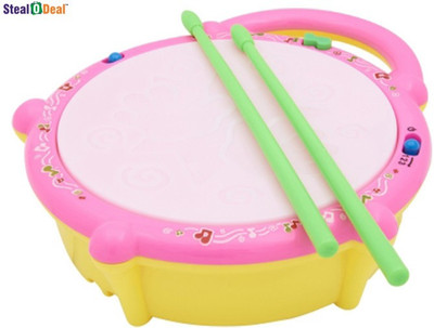 

Stealodeal Musical Flash Drum For kid's(Multicolor)
