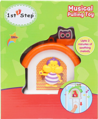 

1st Step Musical Pulling Toy(Multicolor)
