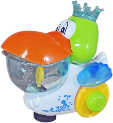 

Variety Gift Centre Bump & Go Cool Duck with Rotating Flashing Light & Music(Multicolor)