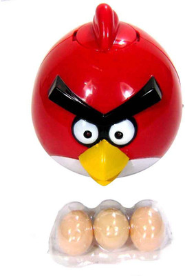 

New Pinch Funny Angry Bird Lays Eggs Light Sound Battery Operated Toy(Multicolor)