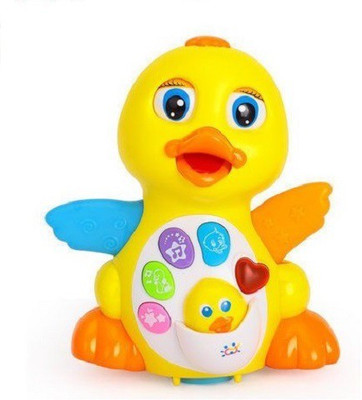 

Flying Toyszer Flapping Musical Duck(Multicolor)