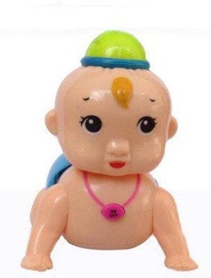 

9 Perfect Lovely Crawling Baby with Light & Sound(Multicolor)