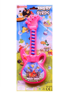 

Kanchan Toys Musical Guitar For Kids(Pink, White, Red)