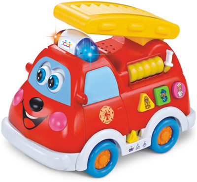 

Playwell Fire Truck with music and light.(Multicolor)