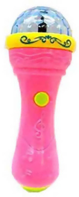 

Smiles Creation 3D Lights Handheld Musical Mircophone Toy(Multicolor)