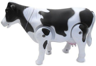 

Shams Impex Walking Milk Cow(White)