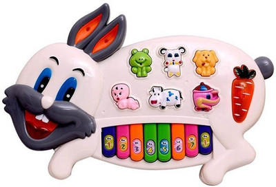 

AR Enterprises MULTICOLORED RABBIT MUSICAL PIANO(Multicolor)