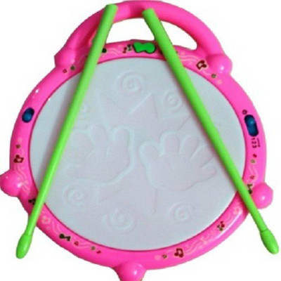 

HR Flash Musical Drum with Stick to play(Multicolor)